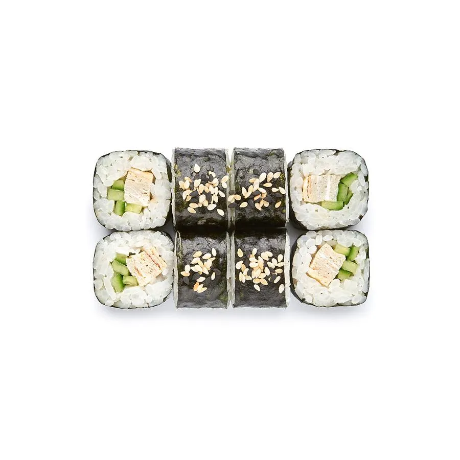 Маки с омлетом